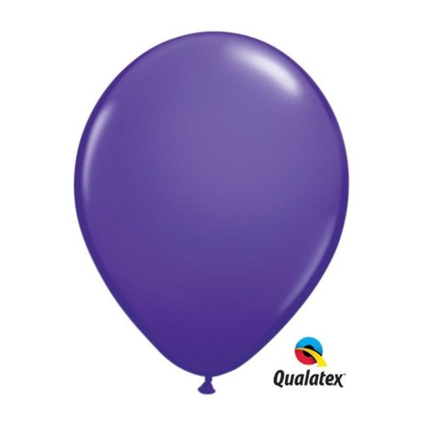 Qualatex 81943 11 in. Purple Violet Latex Balloon